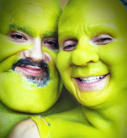 Fiona and Shrek Fiona and Shrek